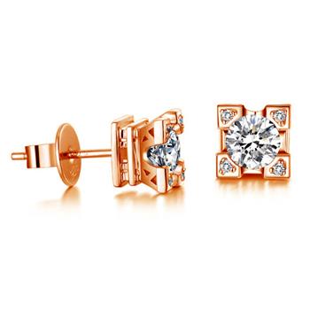 Fashion zircon earring 321687