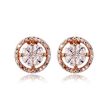 Fashion zircon earring 321593