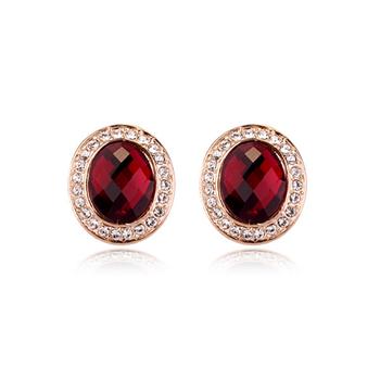 Elegant earring with crystal 321447