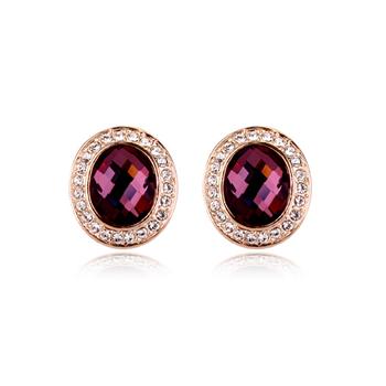 Elegant earring with crystal 321447