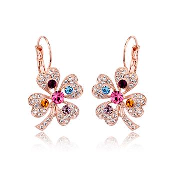 Full of crystal earring 125042