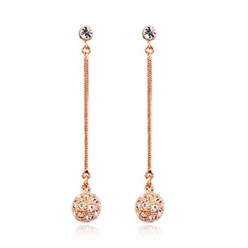 Crystal diamond earring 321046