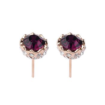 Fahion crystal earring with good quality 123381