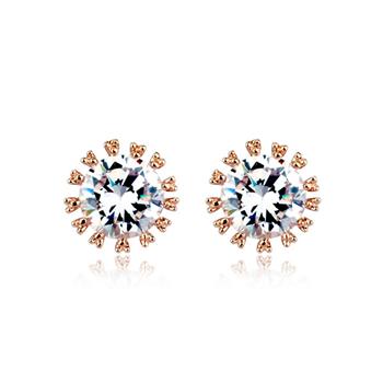 Fashion zircon earring 86524