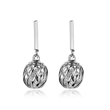 Rigant bobble design fashion earring with crystal 86730