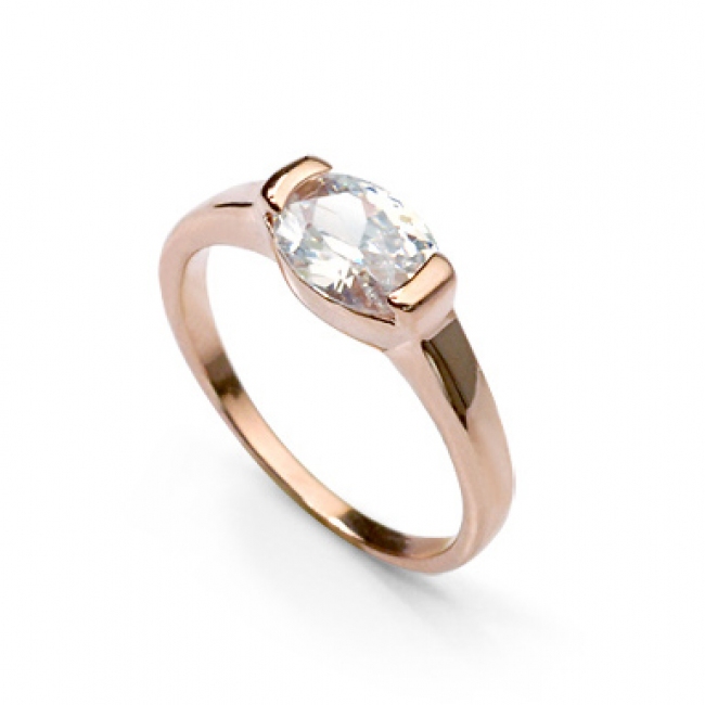 fashion zircon ring 311350