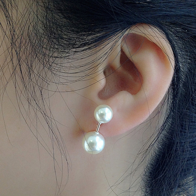 Fashion pearl earring 125627