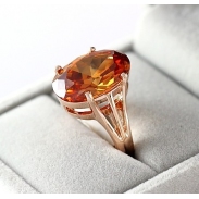 Fashion zircon ring 93290