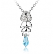 Austrian crystal necklace  KY1567