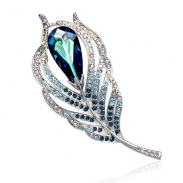 Popular crystal brooch 500432