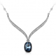 Fashion crystal necklace 61916