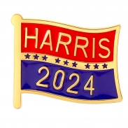 Harris 2024 flag pin